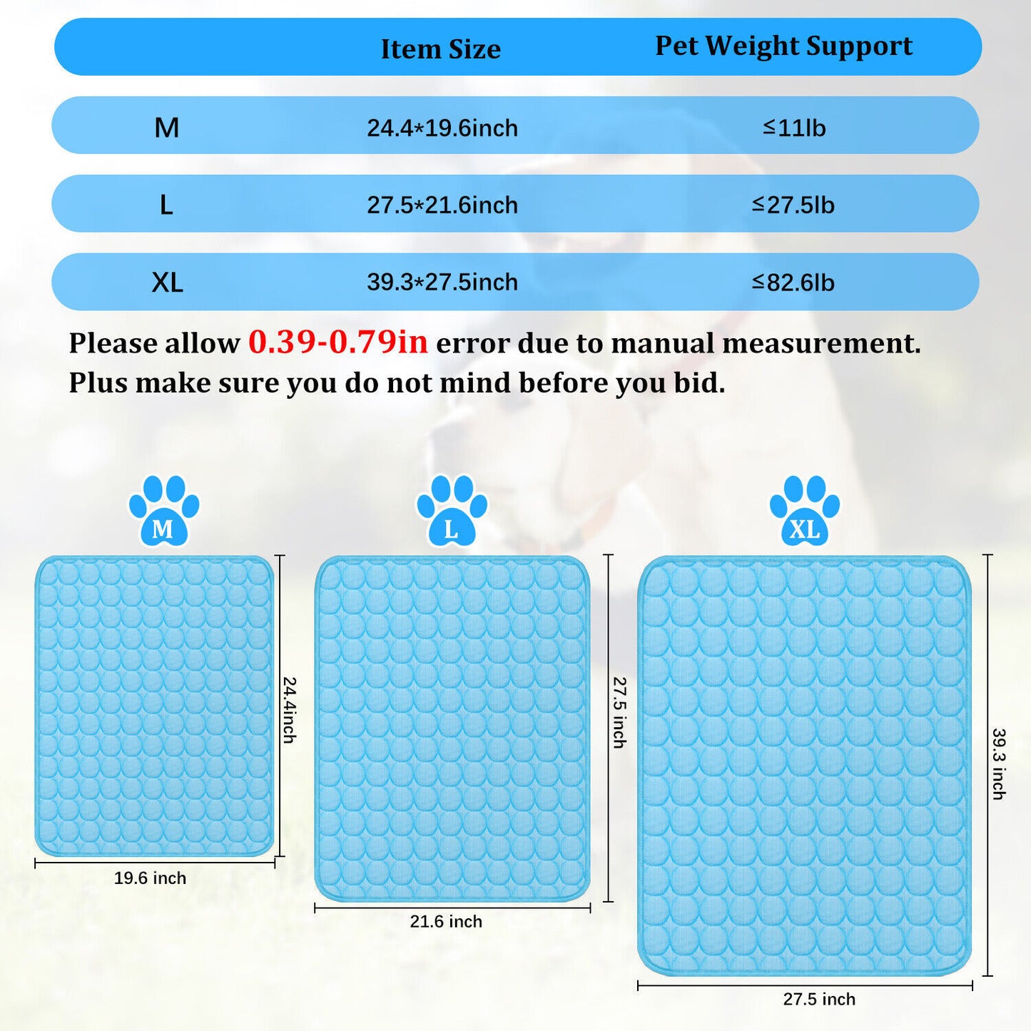 Cooling Pet Mat